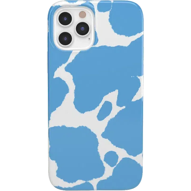 Bestseller Current MOOd | Light Blue Cow Print Case  Going Fast!