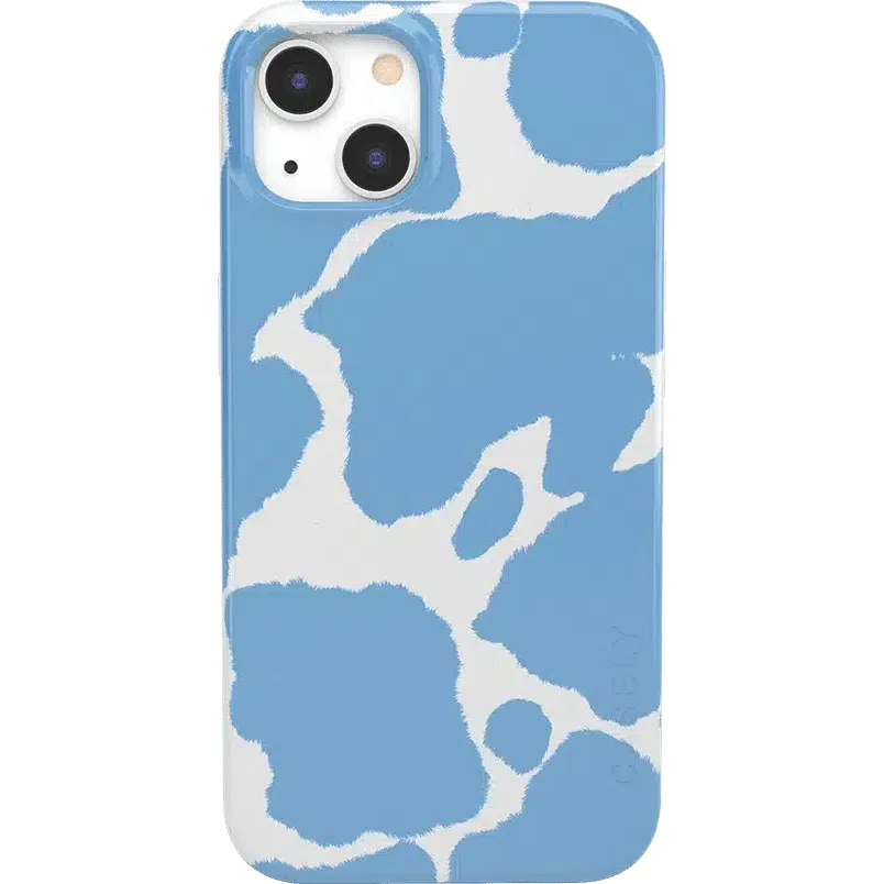 Bestseller Current MOOd | Light Blue Cow Print Case  Going Fast!