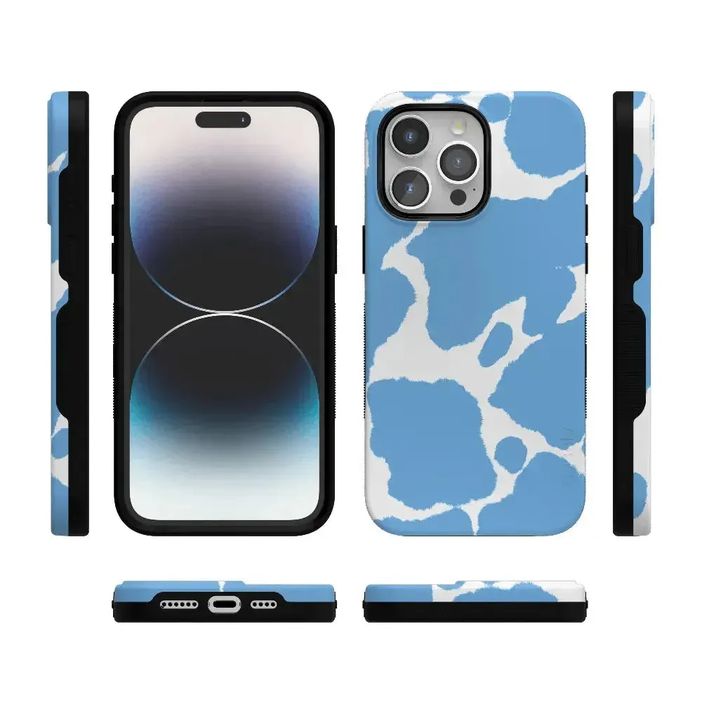 Bestseller Current MOOd | Light Blue Cow Print Case  Going Fast!