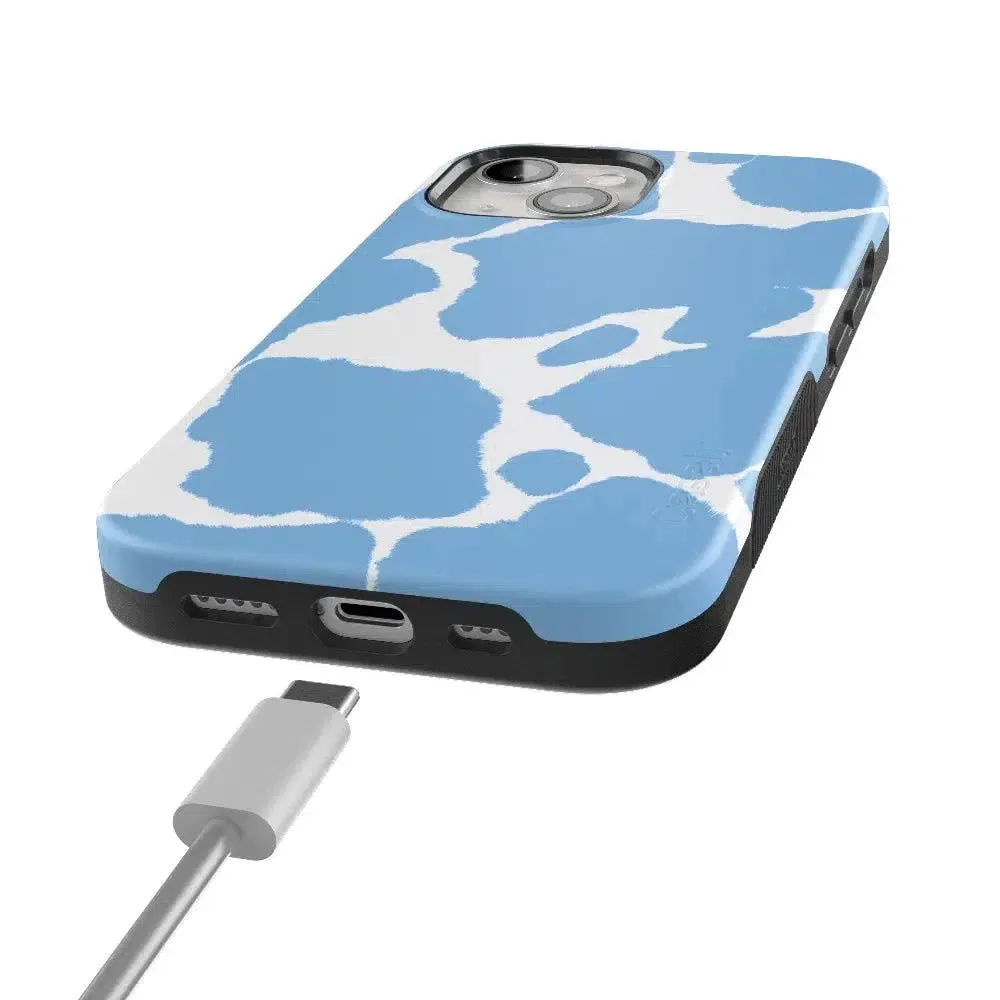 Bestseller Current MOOd | Light Blue Cow Print Case  Going Fast!