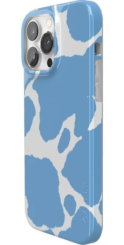Bestseller Current MOOd | Light Blue Cow Print Case  Going Fast!