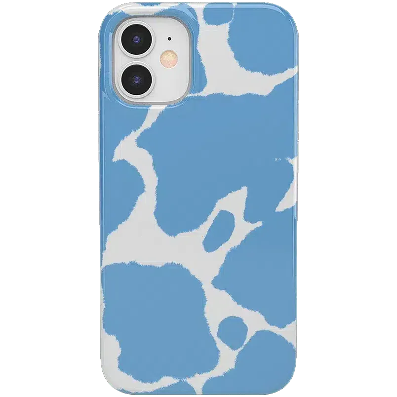 Bestseller Current MOOd | Light Blue Cow Print Case  Going Fast!