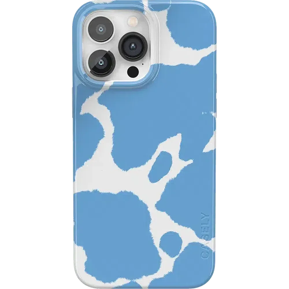 Bestseller Current MOOd | Light Blue Cow Print Case  Going Fast!
