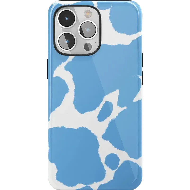 Bestseller Current MOOd | Light Blue Cow Print Case  Going Fast!