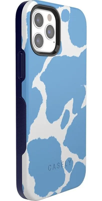 Bestseller Current MOOd | Light Blue Cow Print Case  Going Fast!