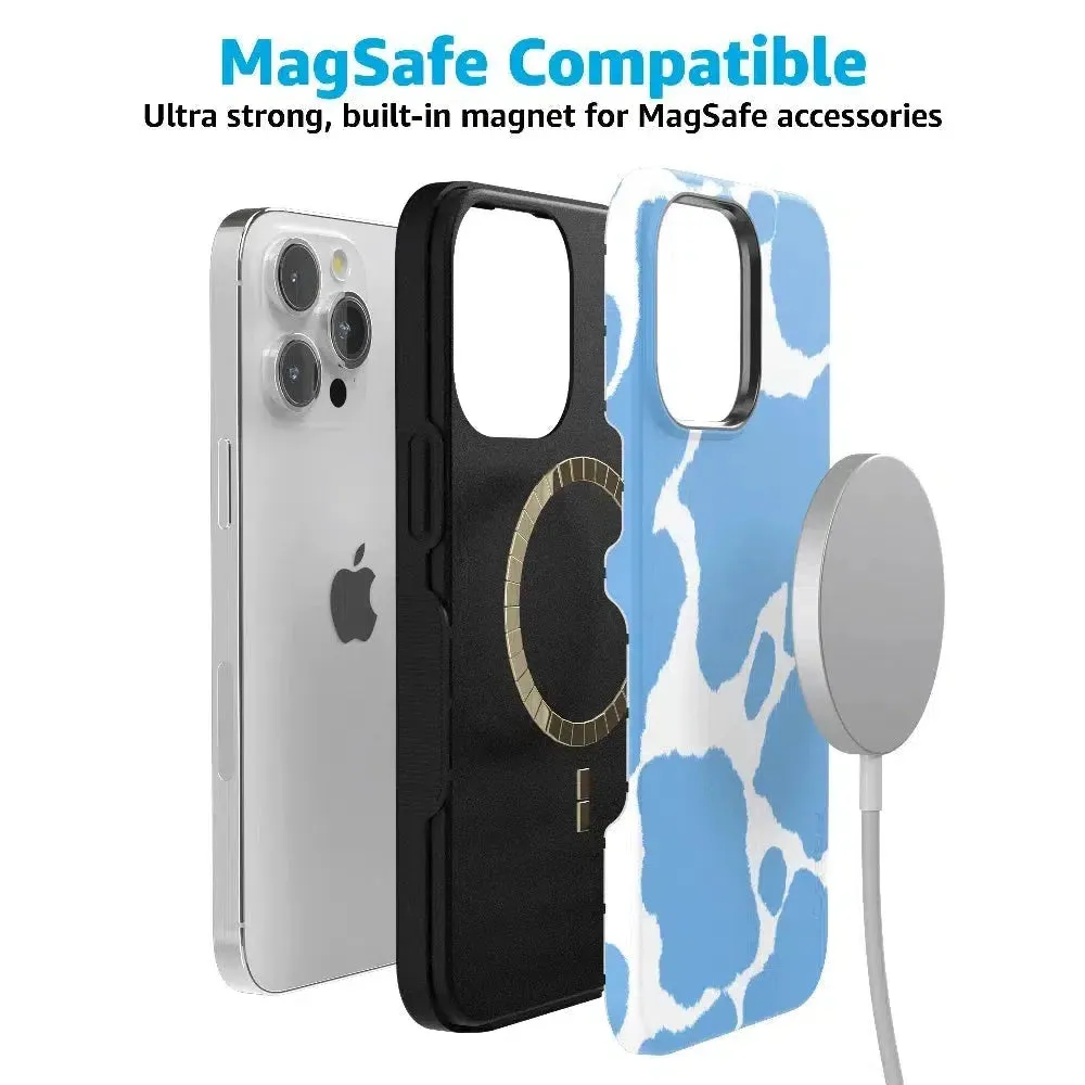 Bestseller Current MOOd | Light Blue Cow Print Case  Going Fast!