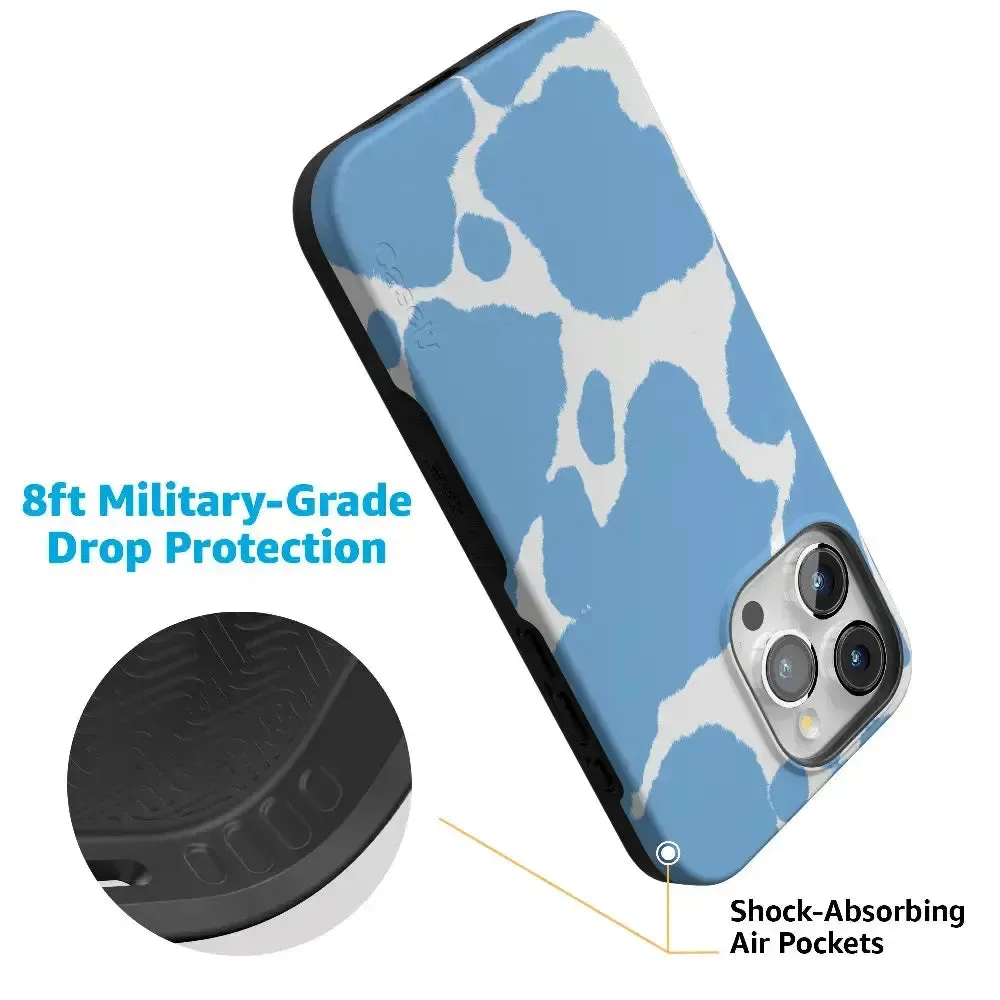 Bestseller Current MOOd | Light Blue Cow Print Case  Going Fast!