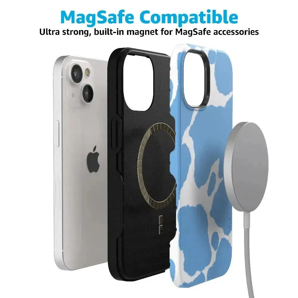 Bestseller Current MOOd | Light Blue Cow Print Case  Going Fast!