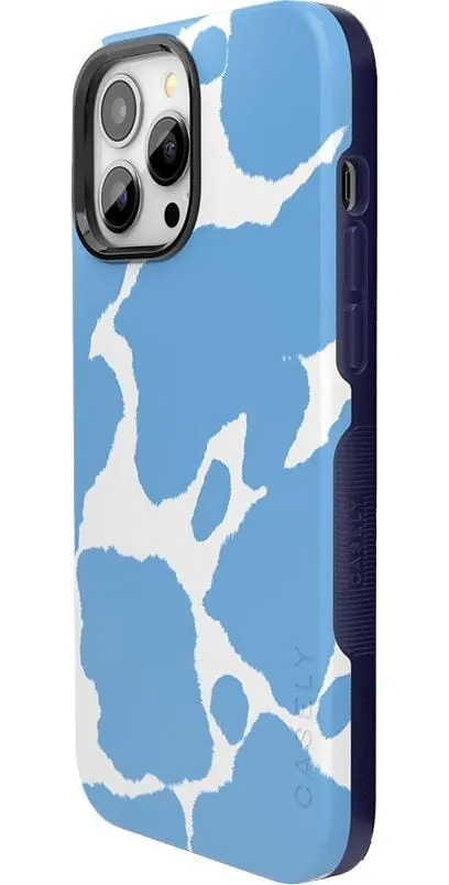 Bestseller Current MOOd | Light Blue Cow Print Case  Going Fast!
