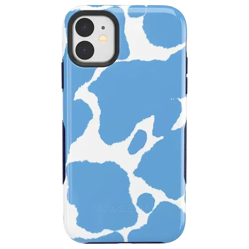 Bestseller Current MOOd | Light Blue Cow Print Case  Going Fast!