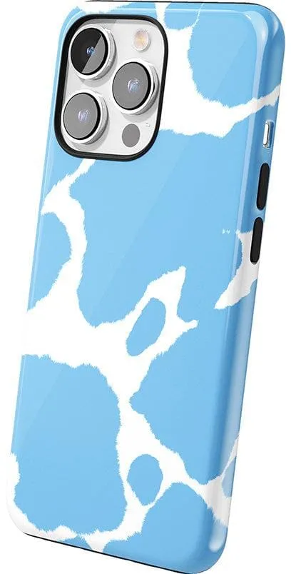 Bestseller Current MOOd | Light Blue Cow Print Case  Going Fast!