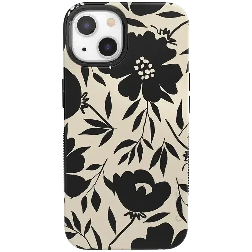 Bestseller Dark Fantasy | Contrast Floral Case  Last Few Pieces!
