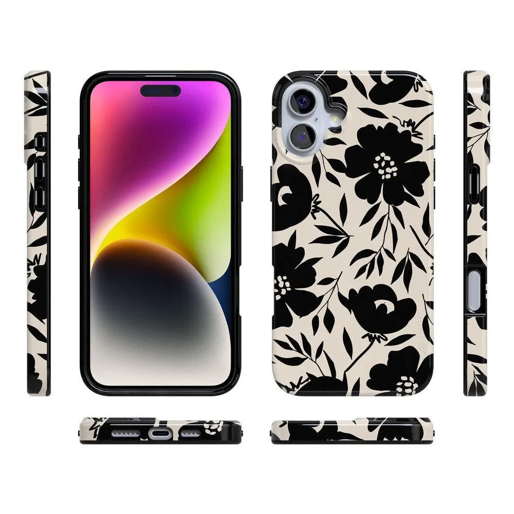Bestseller Dark Fantasy | Contrast Floral Case  Last Few Pieces!