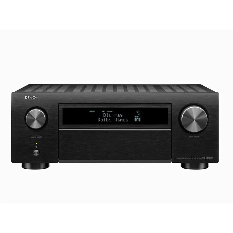 Bestseller Denon AVC-X6700H 11.2 Ch. 8K AV Receiver with 3D Audio, HEOS Built-in and Voice Control (Each)  Going Fast!