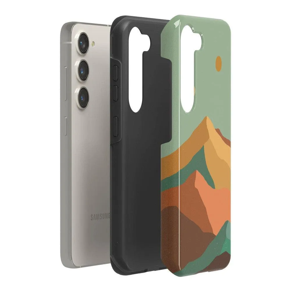 Bestseller Endless Peaks | Colorblock Mountain Samsung Case  Ends Soon!