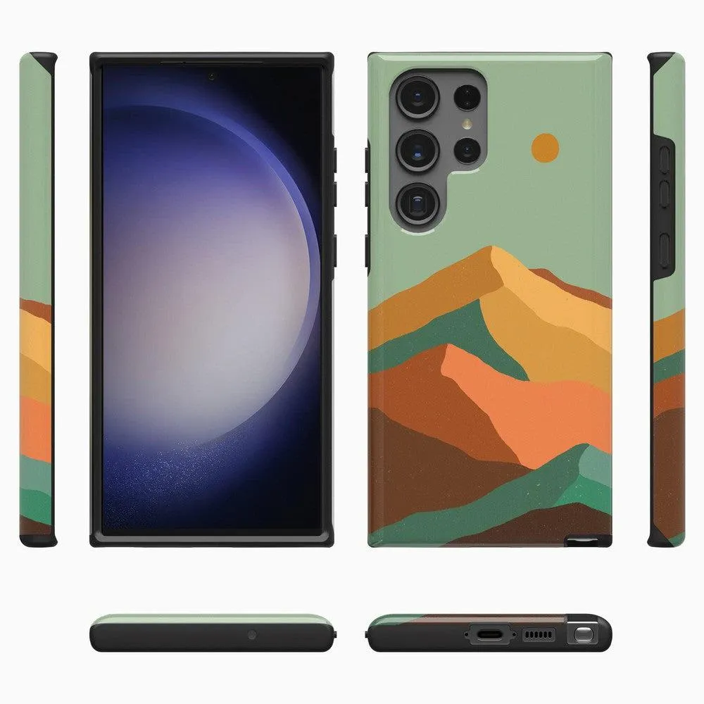 Bestseller Endless Peaks | Colorblock Mountain Samsung Case  Ends Soon!