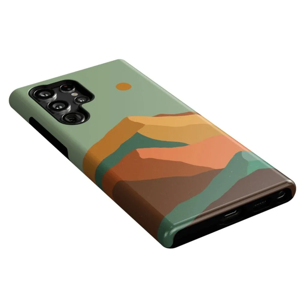 Bestseller Endless Peaks | Colorblock Mountain Samsung Case  Ends Soon!