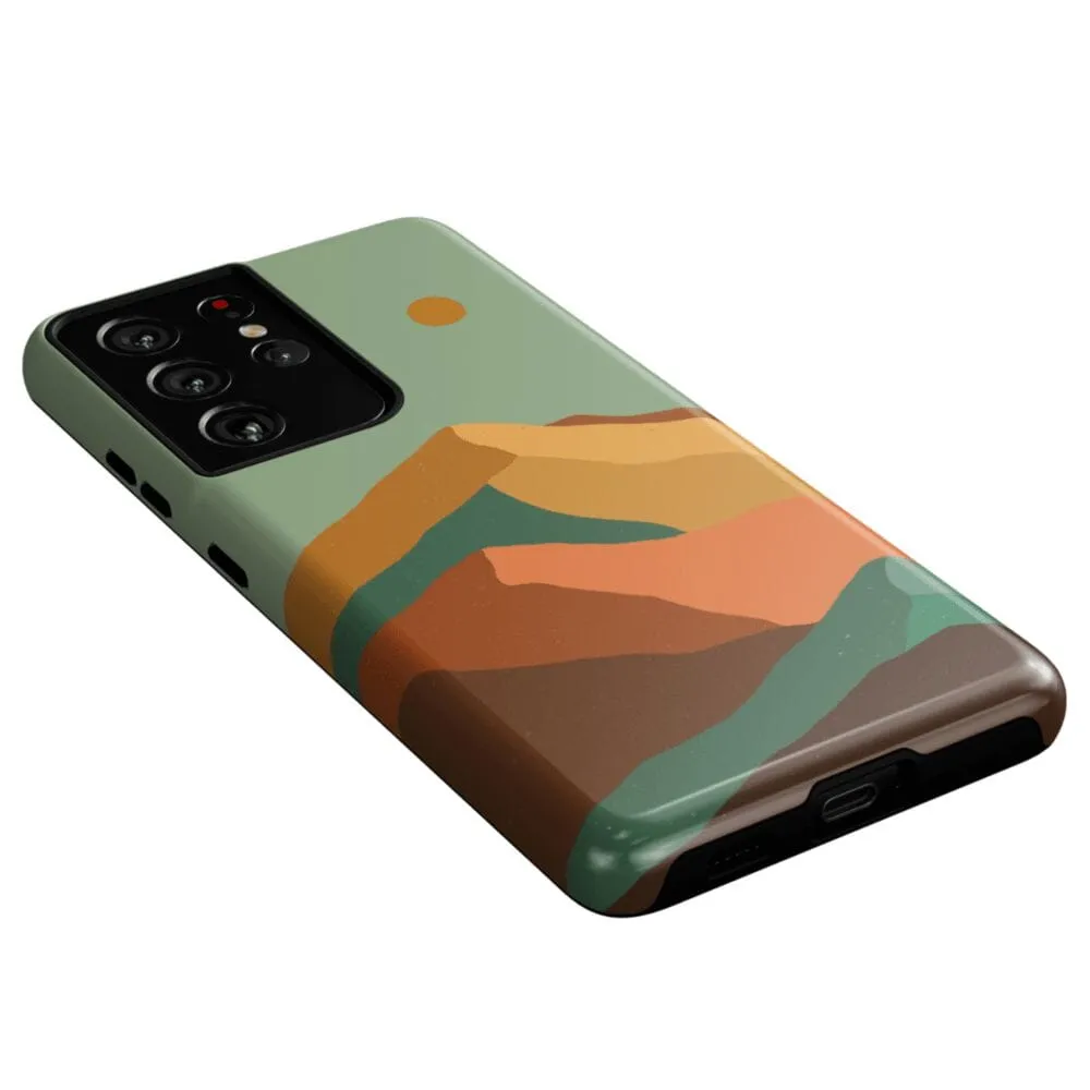 Bestseller Endless Peaks | Colorblock Mountain Samsung Case  Ends Soon!