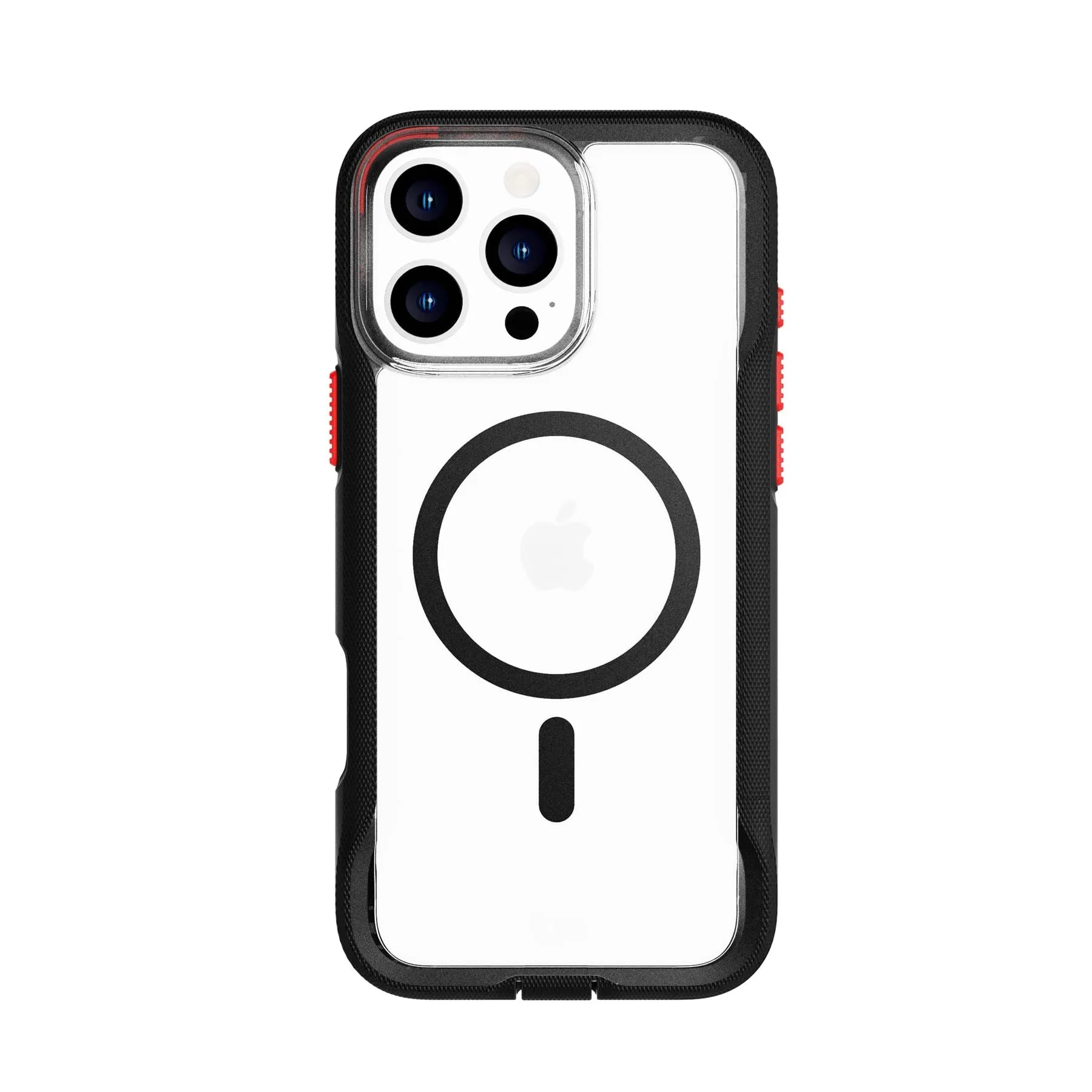 Bestseller EvoPro - Apple iPhone 16 Pro Max Case MagSafe Compatible - Clear/Black  Today Only!