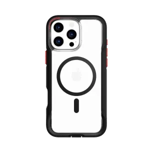Bestseller EvoPro - Apple iPhone 16 Pro Max Case MagSafe Compatible - Clear/Black  Today Only!