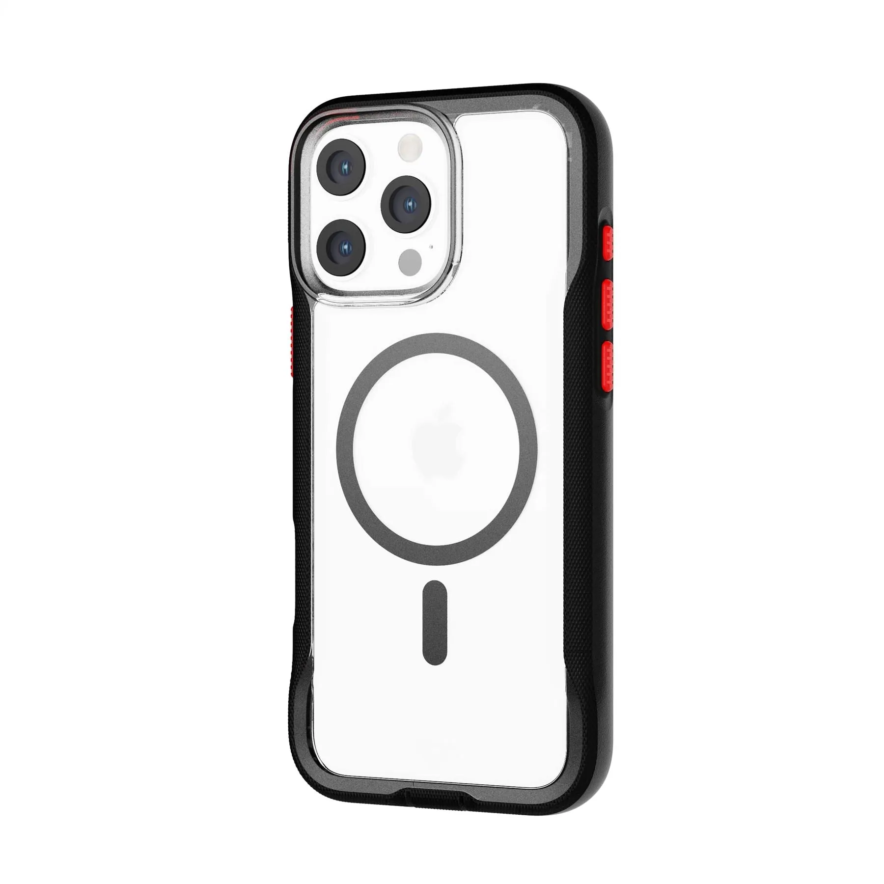 Bestseller EvoPro - Apple iPhone 16 Pro Max Case MagSafe Compatible - Clear/Black  Today Only!