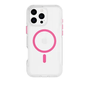 Bestseller FlexPro - Apple iPhone 16 Pro Max Case MagSafe Compatible - Neon Pink/Orange Glow in the Dark  Dont Miss Out!