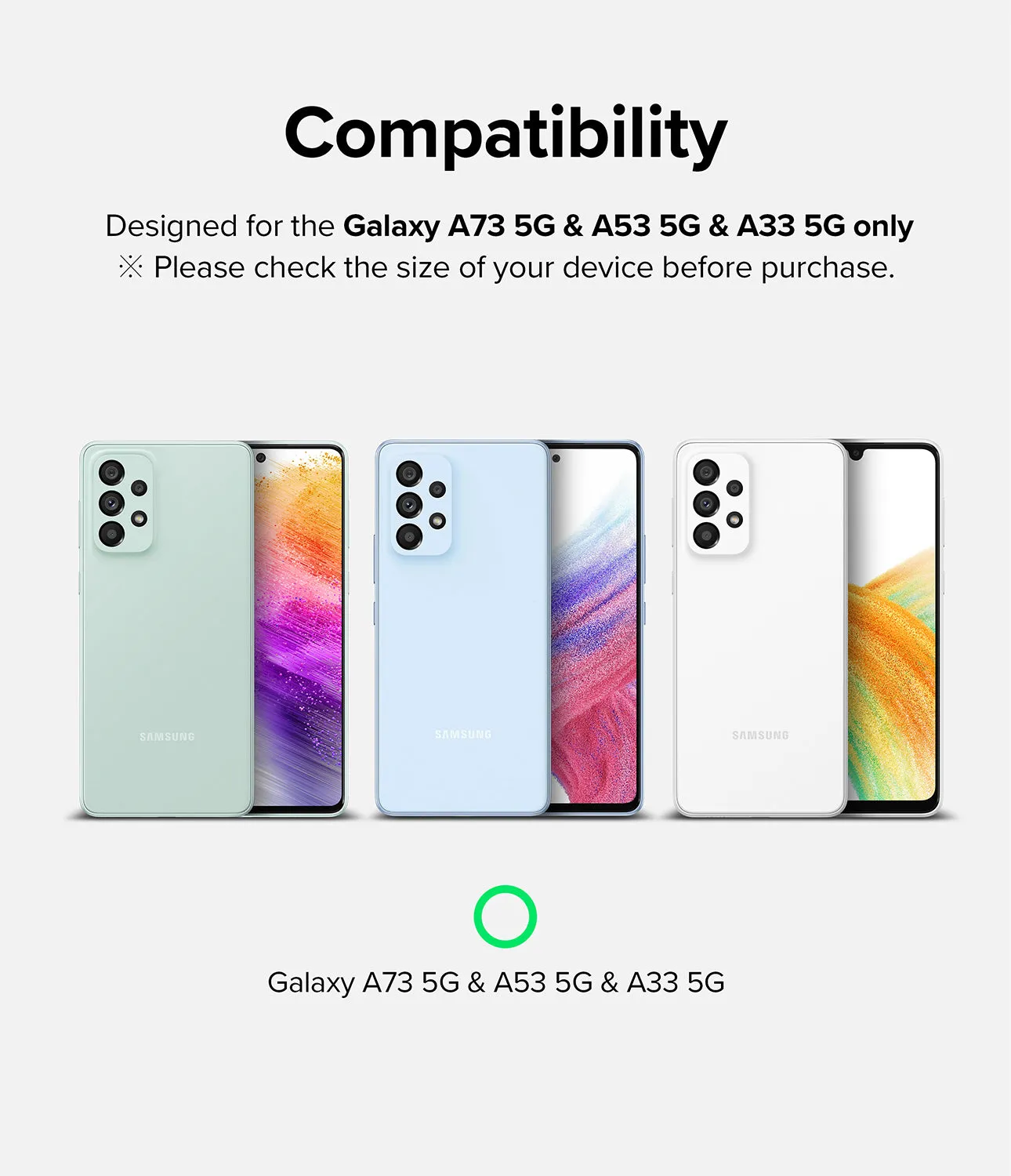 Bestseller Galaxy A33 5G / A53 5G / A73 5G | Camera Styling  Today Only!
