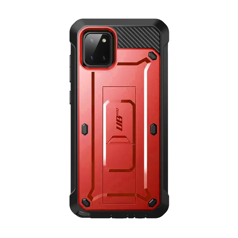 Bestseller Galaxy Note10 Lite Unicorn Beetle Pro Rugged Holster Case-Metallic Red  Limited Release!