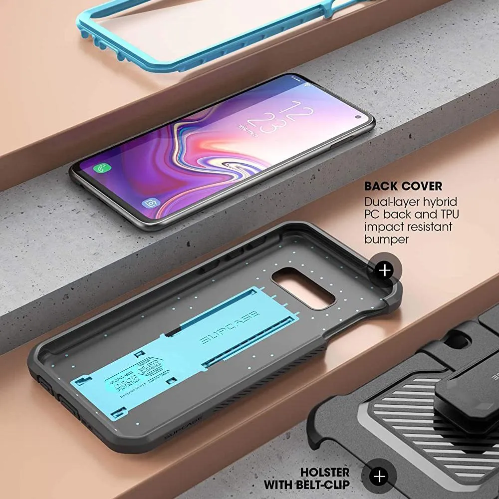 Bestseller Galaxy S10e Unicorn Beetle Pro Full Body Rugged Holster Case-Blue  Stylish & Comfortable