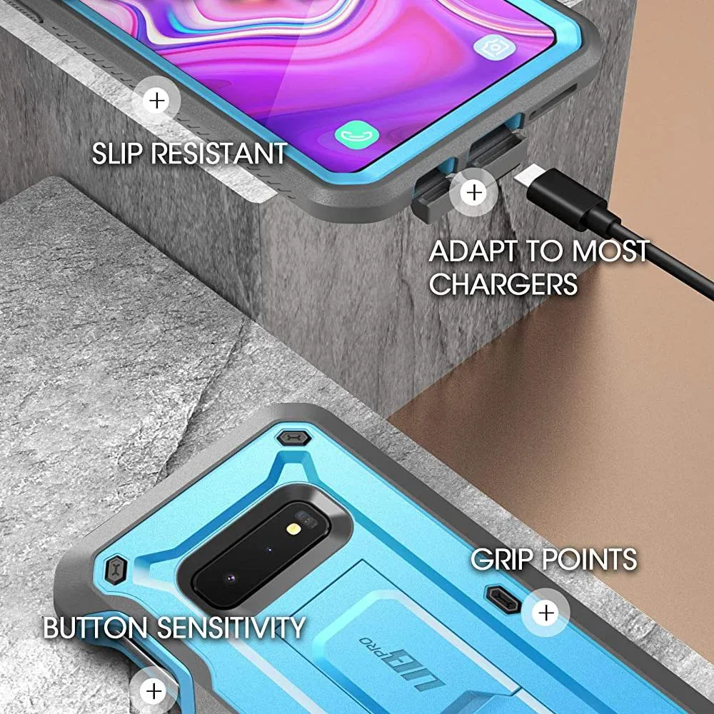 Bestseller Galaxy S10e Unicorn Beetle Pro Full Body Rugged Holster Case-Blue  Stylish & Comfortable