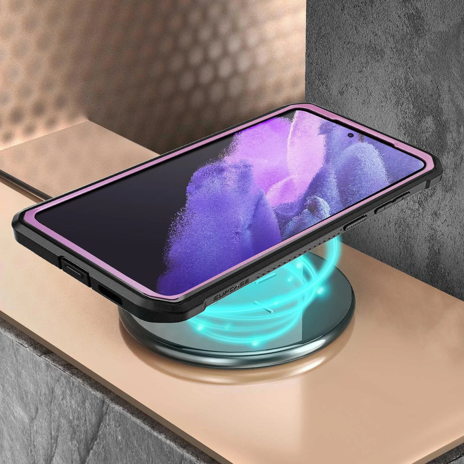 Bestseller Galaxy S21 Unicorn Beetle Pro Rugged Case-Metallic Purple  Last Few Pieces!