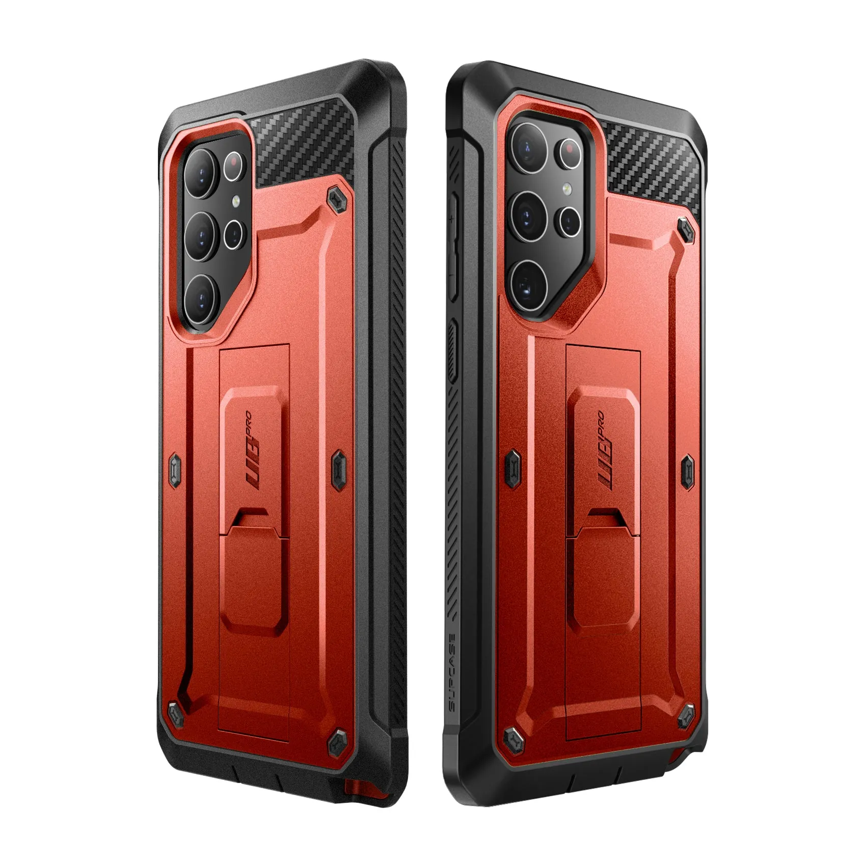 Bestseller Galaxy S22 Ultra Unicorn Beetle PRO Rugged Case-Metallic Red  Stylish & Comfortable