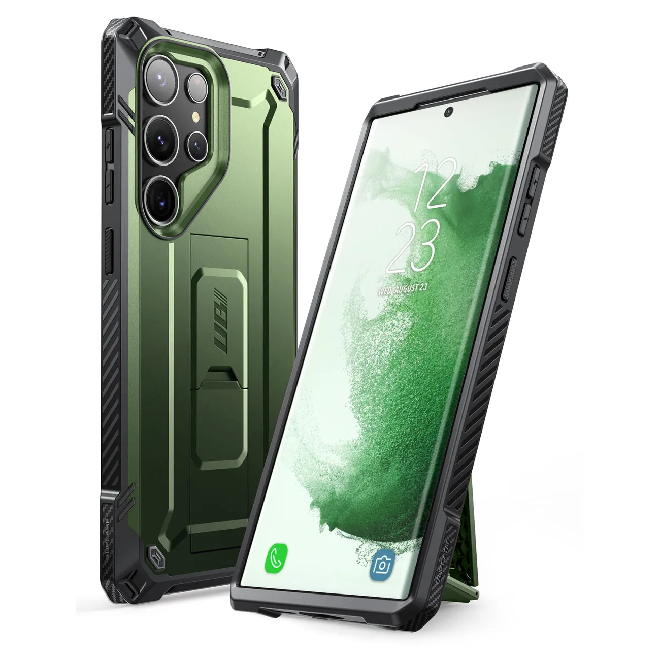 Bestseller Galaxy S23 Ultra Unicorn Beetle Case-Dark Green  Stylish & Comfortable