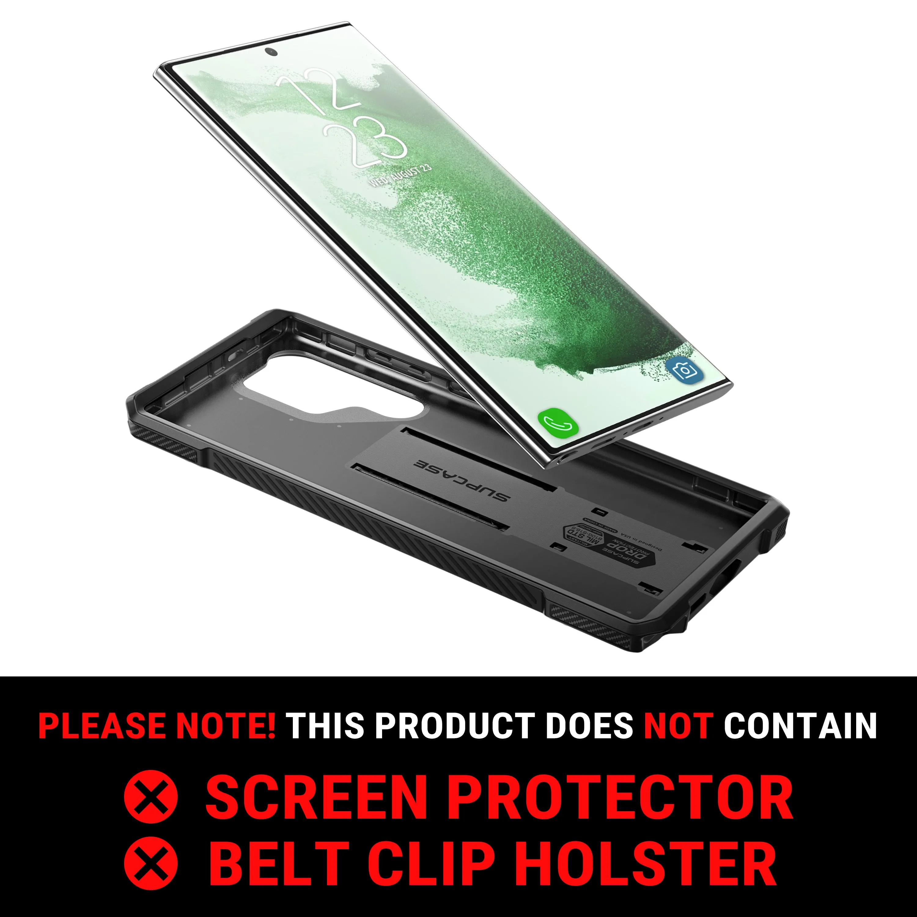 Bestseller Galaxy S23 Ultra Unicorn Beetle Case-Dark Green  Stylish & Comfortable