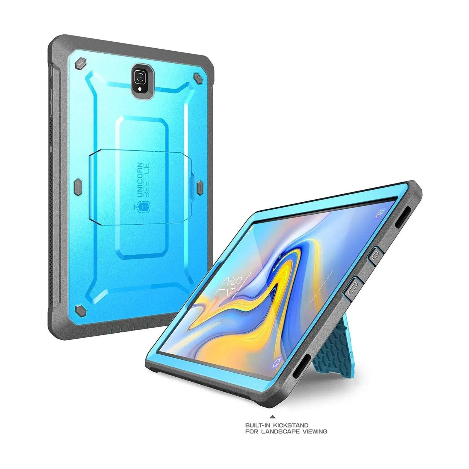 Bestseller Galaxy Tab S4 (2018) Unicorn Beetle Pro Full-Body Rugged Case-Black  Today Only!