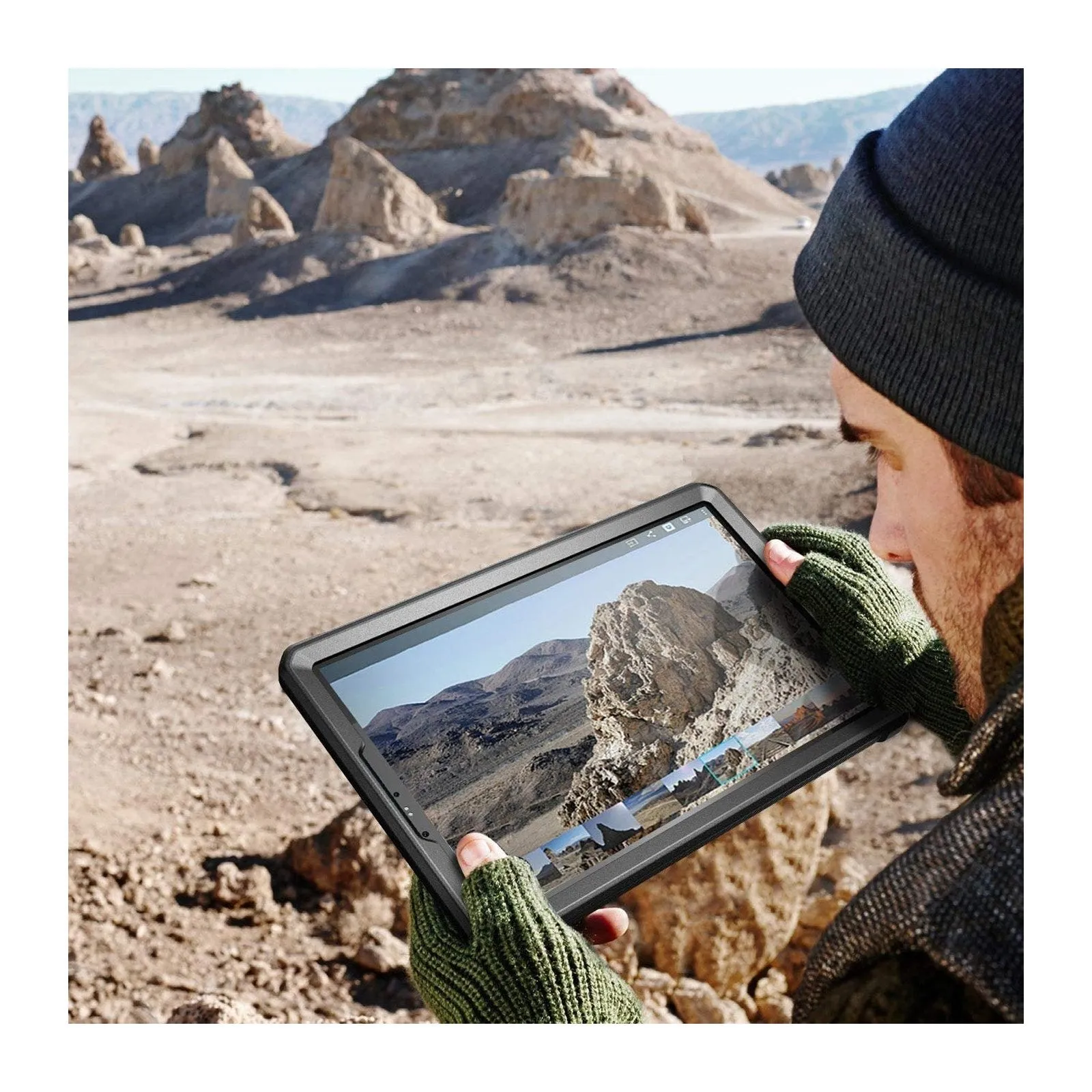 Bestseller Galaxy Tab S4 (2018) Unicorn Beetle Pro Full-Body Rugged Case-Black  Today Only!