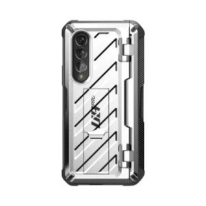 Bestseller Galaxy Z Fold3 Unicorn Beetle PRO Rugged Case with S-Pen Holder-Silver  Dont Miss Out!