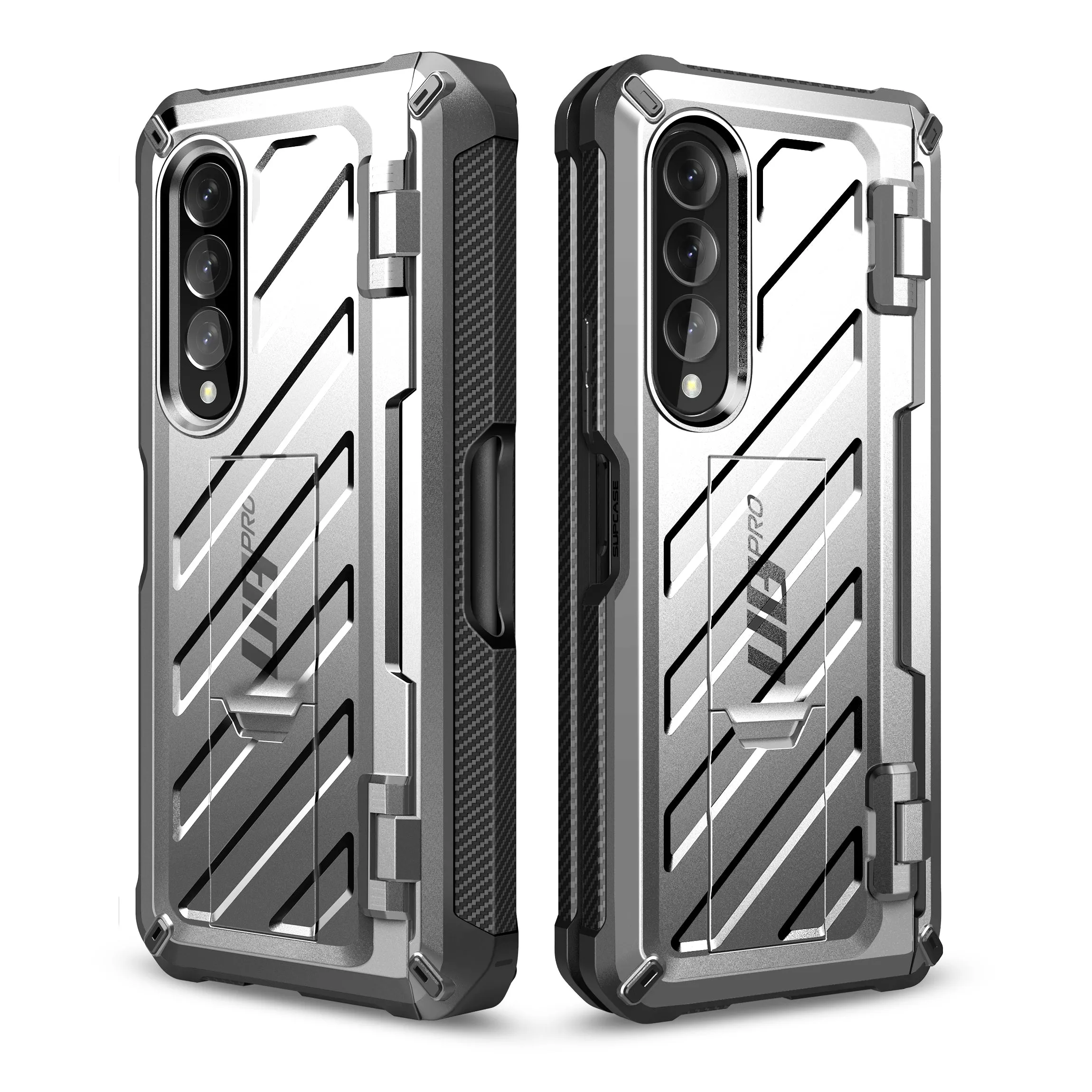 Bestseller Galaxy Z Fold3 Unicorn Beetle PRO Rugged Case with S-Pen Holder-Silver  Dont Miss Out!