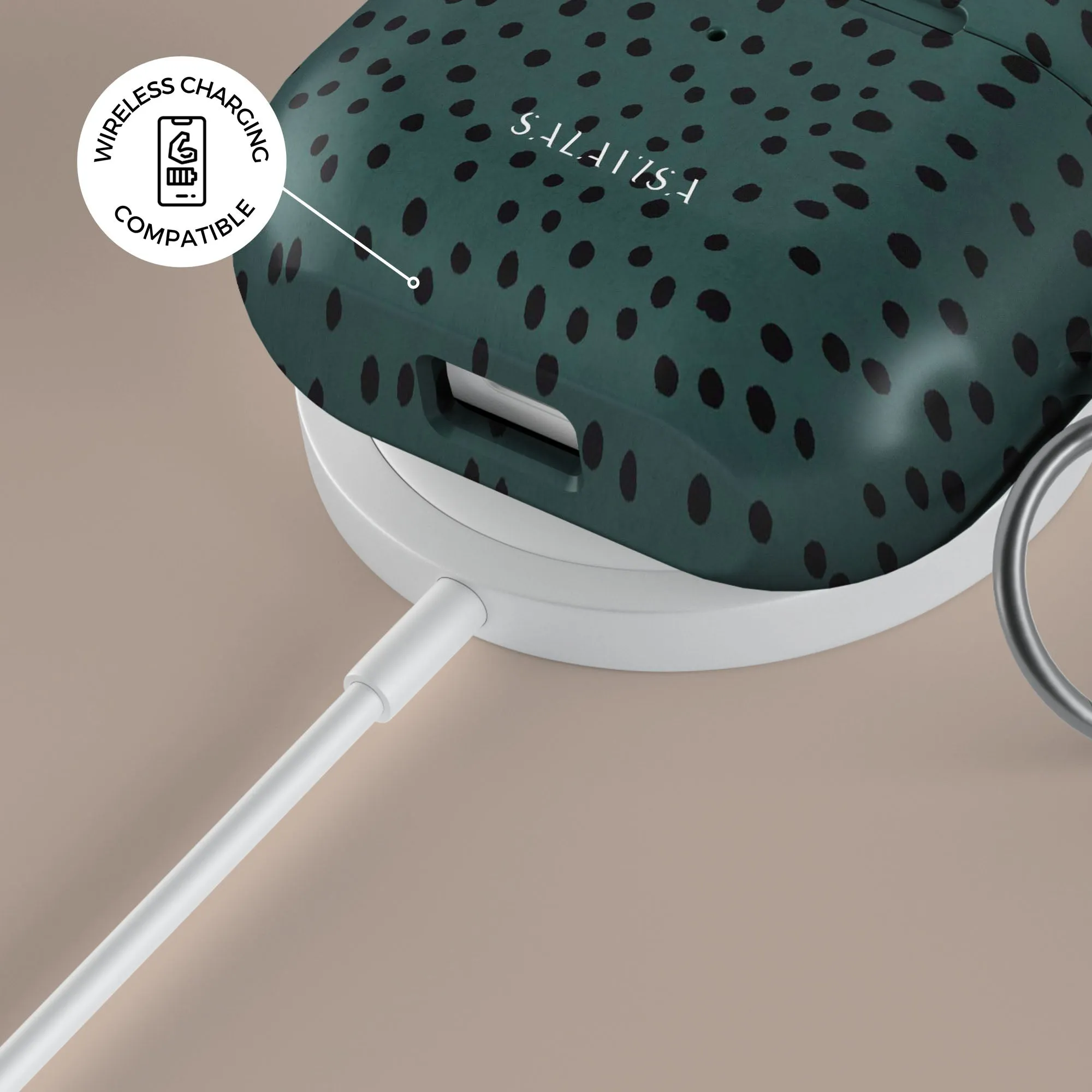 Bestseller Green Polka Dots AirPods Case  Last Chance!
