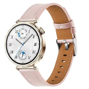 Bestseller Huawei Watch 5 - 42mm 'One Push' Leather Strap (Light Pink)  Limited Stock!
