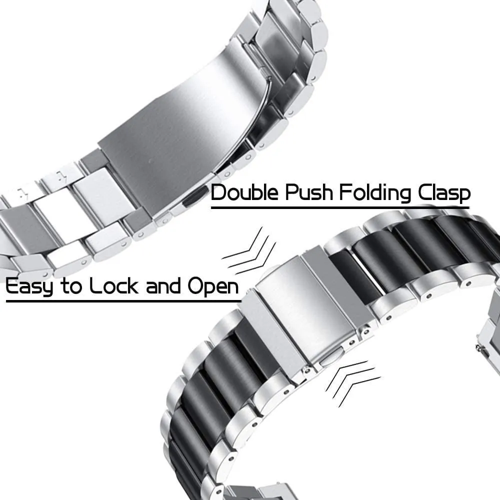 Bestseller Huawei Watch 5 - 42mm Steel Strap (Silver/Black)  Last Chance!