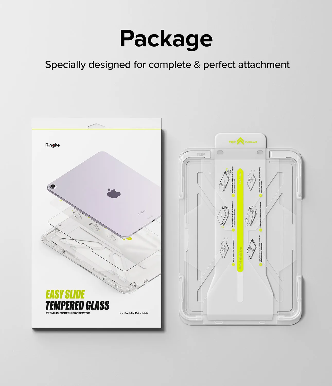 Bestseller iPad Air 11" (M2/M3) Screen Protector | Easy Slide Tempered Glass  Limited Release!