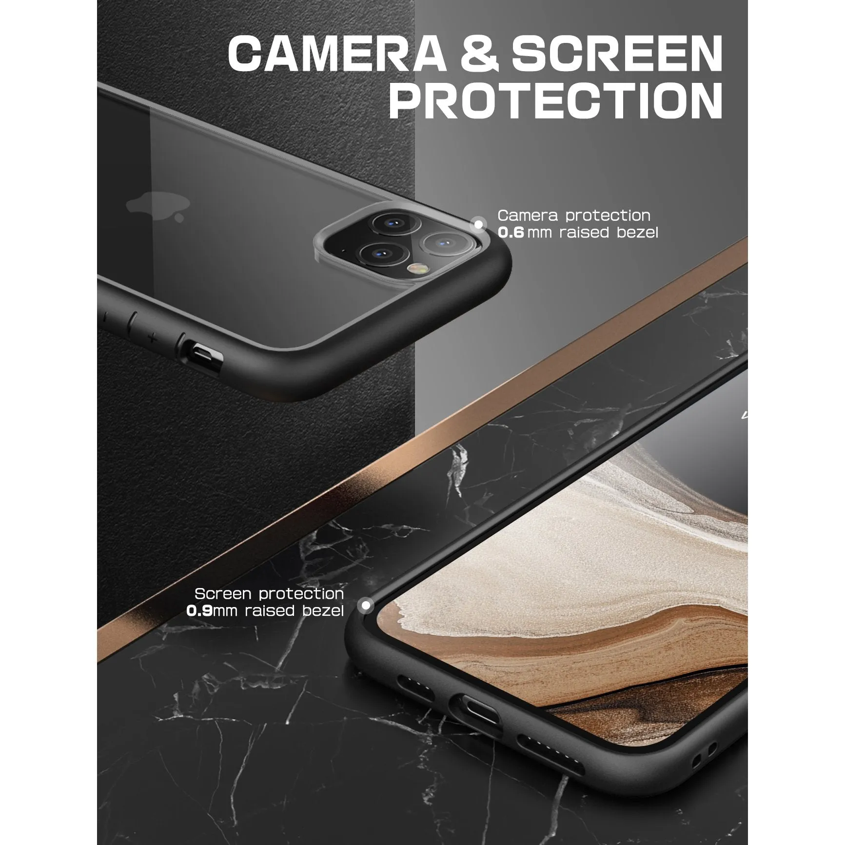 Bestseller iPhone 11 Pro Max 6.5 inch Unicorn Beetle Style Clear Case-Black  Today Only!