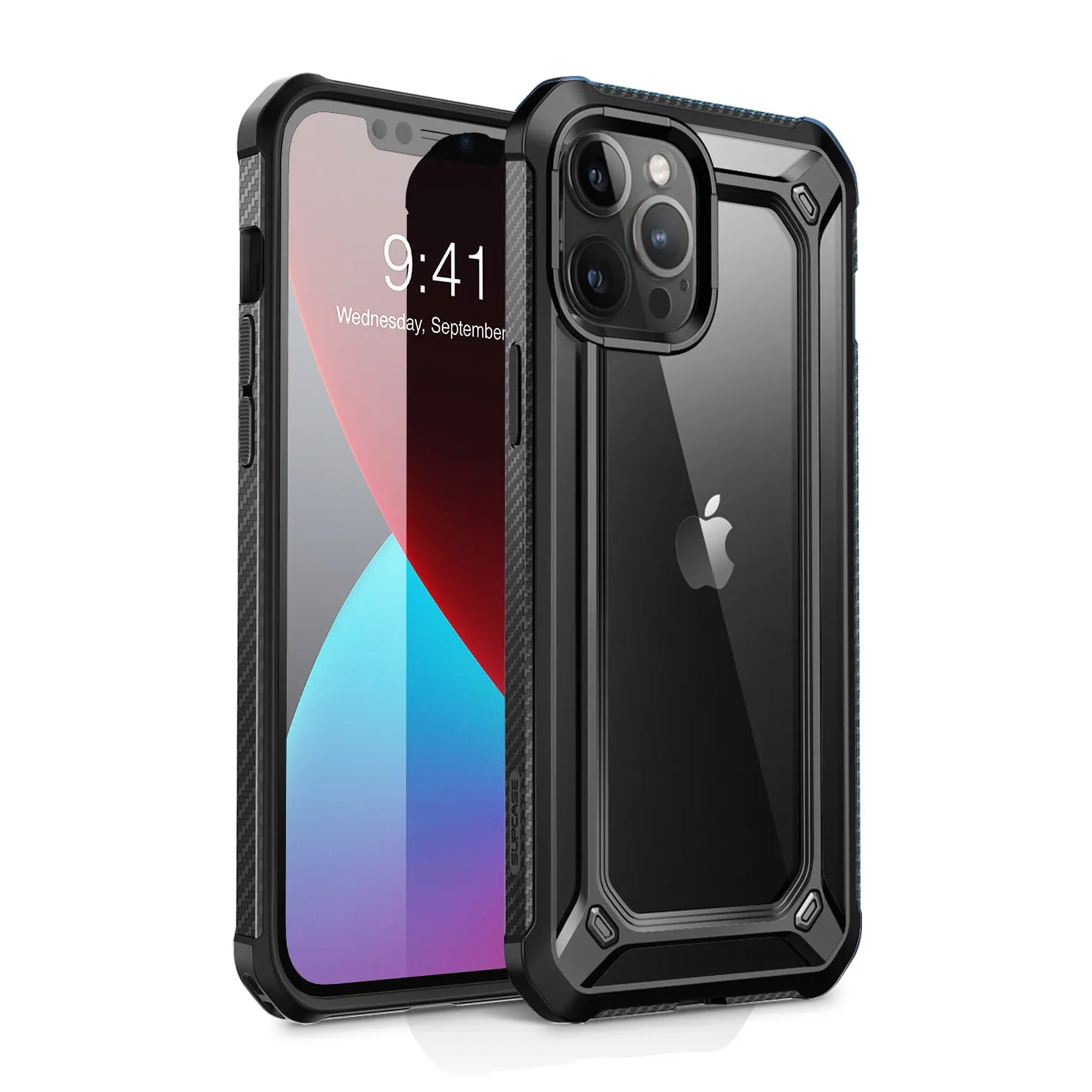 Bestseller iPhone 12 Pro Max 6.7 inch Unicorn Beetle Exo Clear Case-Black  Limited Availability!