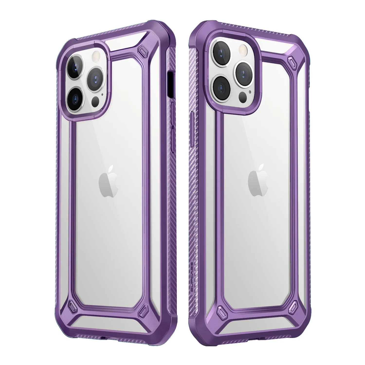 Bestseller iPhone 12 Pro Max 6.7 inch Unicorn Beetle Exo Clear Case-Purple  Limited Availability!