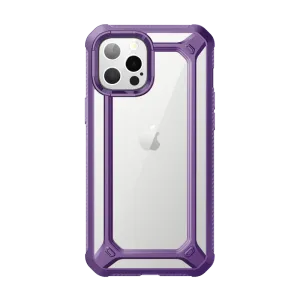 Bestseller iPhone 12 Pro Max 6.7 inch Unicorn Beetle Exo Clear Case-Purple  Limited Availability!