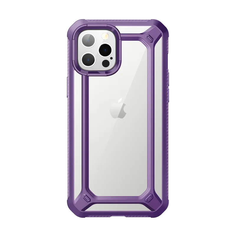 Bestseller iPhone 12 Pro Max 6.7 inch Unicorn Beetle Exo Clear Case-Purple  Limited Availability!