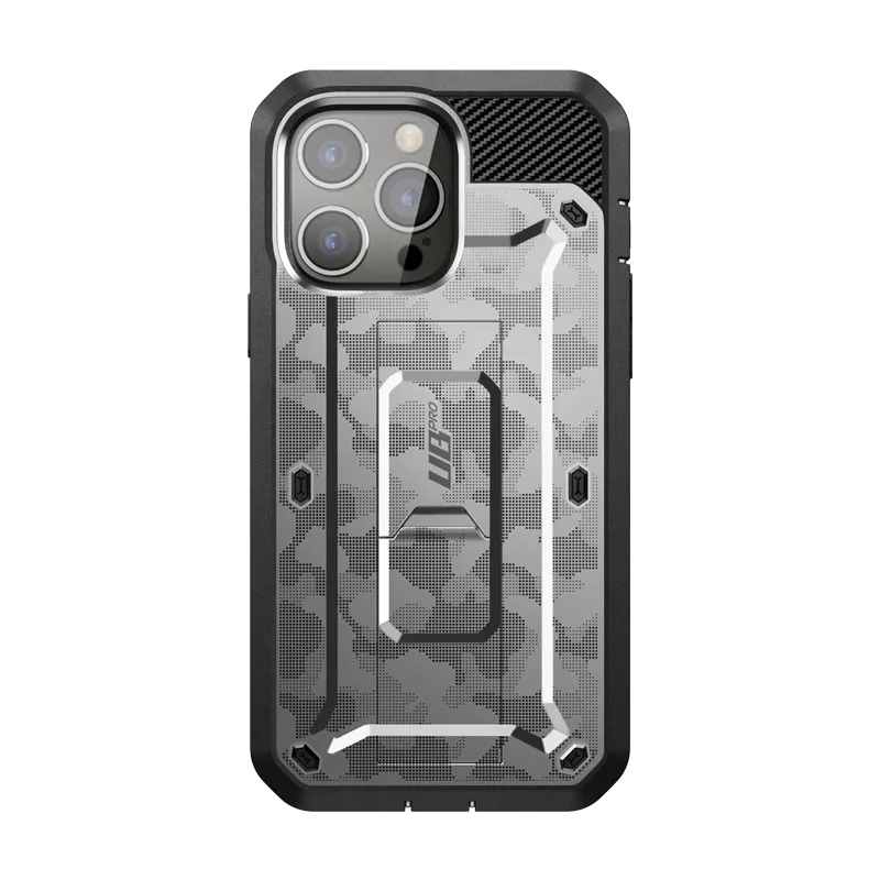 Bestseller iPhone 13 Pro Max 6.7 inch Unicorn Beetle Pro Rugged Case-Gray Camo  Limited Availability!