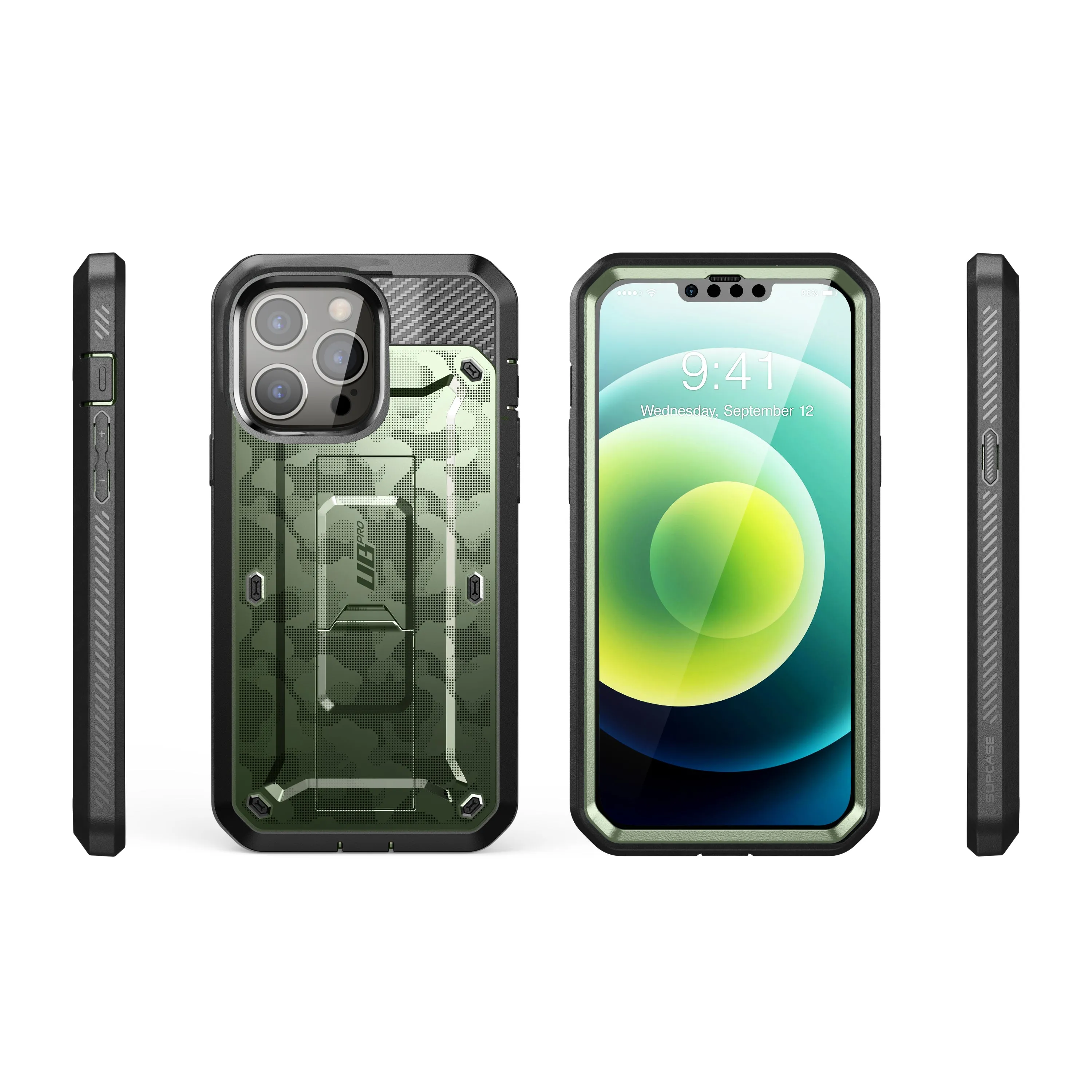 Bestseller iPhone 13 Pro Max 6.7 inch Unicorn Beetle Pro Rugged Case-Green Camo  Limited Release!