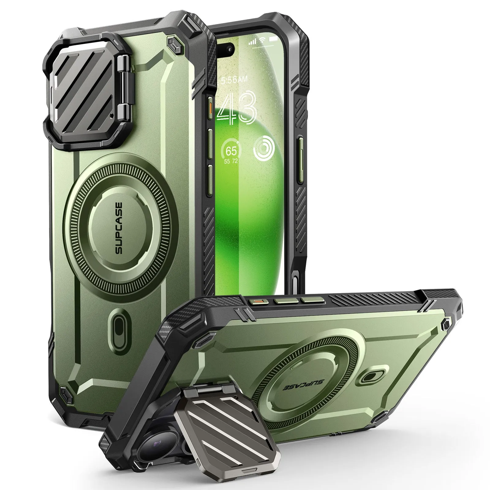 Bestseller iPhone 16 6.1 inch Unicorn Beetle MAG XT MagSafe Case-Dark Green  Limited Stock!
